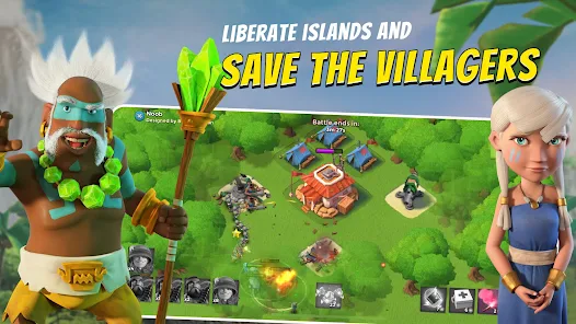 ระบบฐานทัพ (Base) ใน Boom Beach